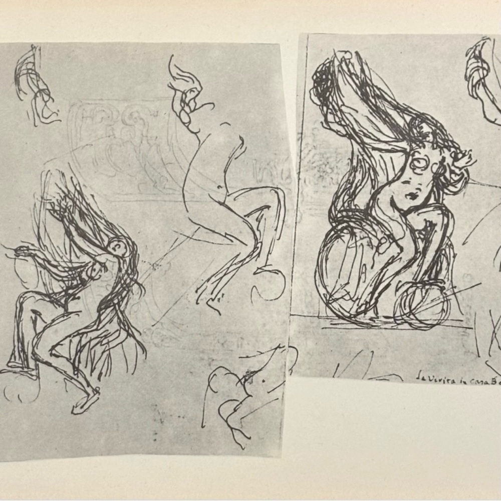 STUDY - TRUTH Giovanni Gian Lorenzo Bernini Fine Art Print Antique Vintage 40’s